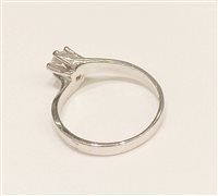 Salzano - Via Montegrappa, 28 - Anello Vidali Gioielli Donna in Oro bianco Zircone ANOR-31-34 - ANOR-31-34